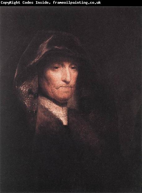 REMBRANDT Harmenszoon van Rijn An Old Woman: The Artist's Mother xsg